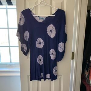 Letarte Navy Beach Coverup